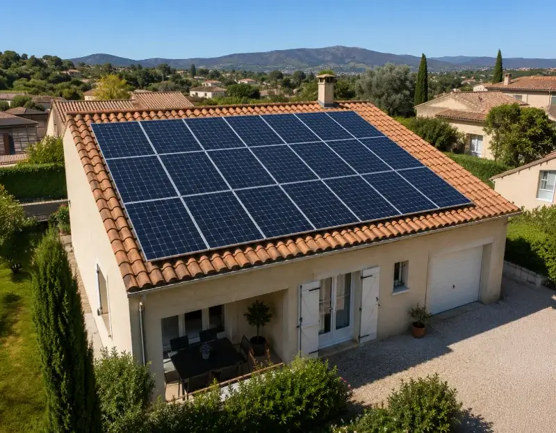 Prime à l'autoconsommation panneaux solaires Hauterives — aide financière de l'État